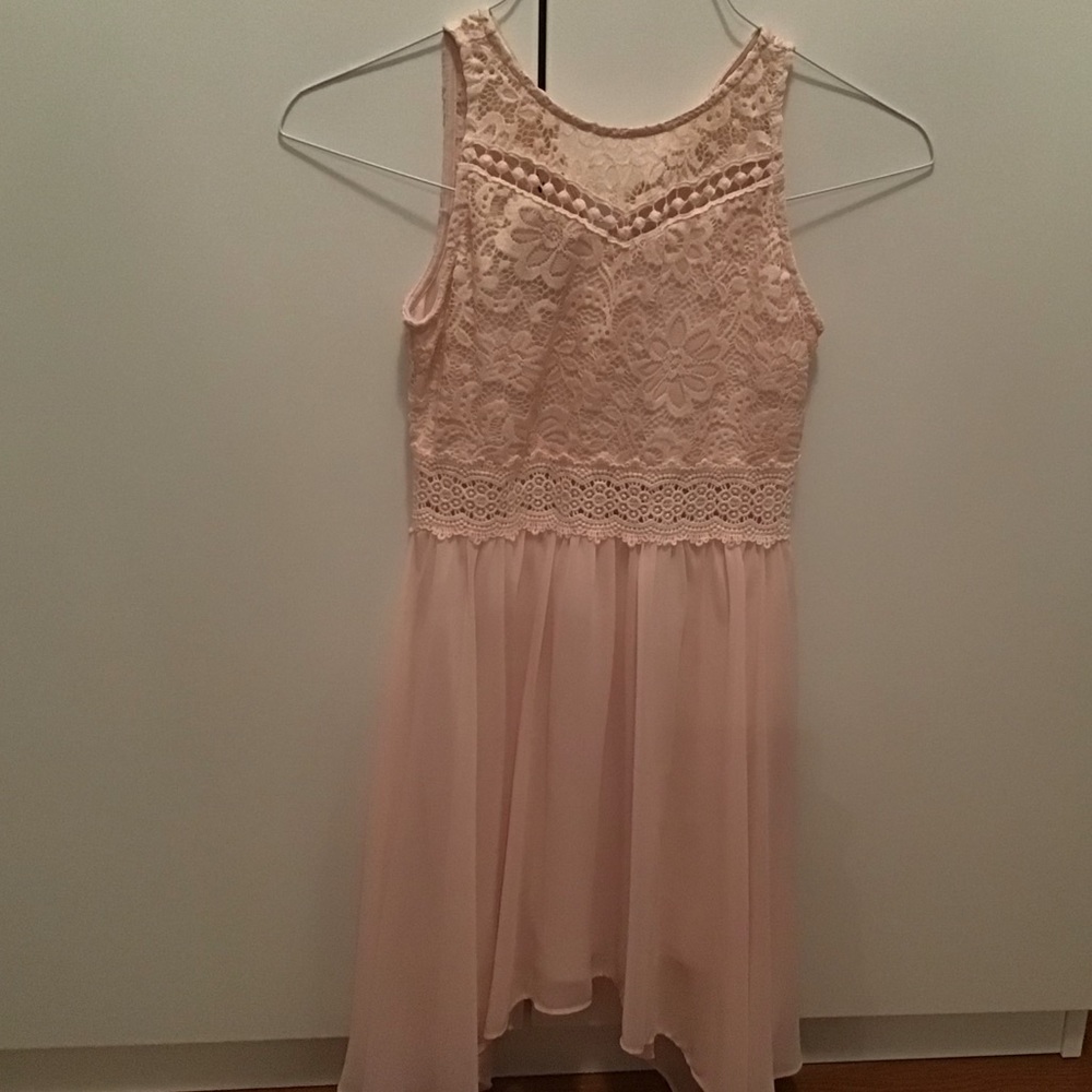 Kids pink formal dress